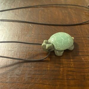 Sweet soapstone turtle necklace